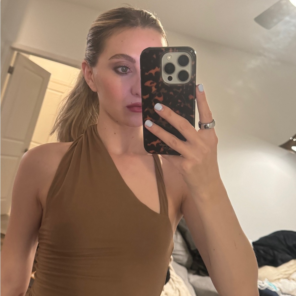 Lovers + Friends one shoulder bodysuit